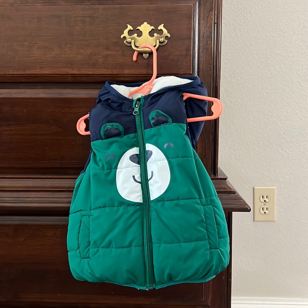 Toddler Chicco Bear Puffer Vest